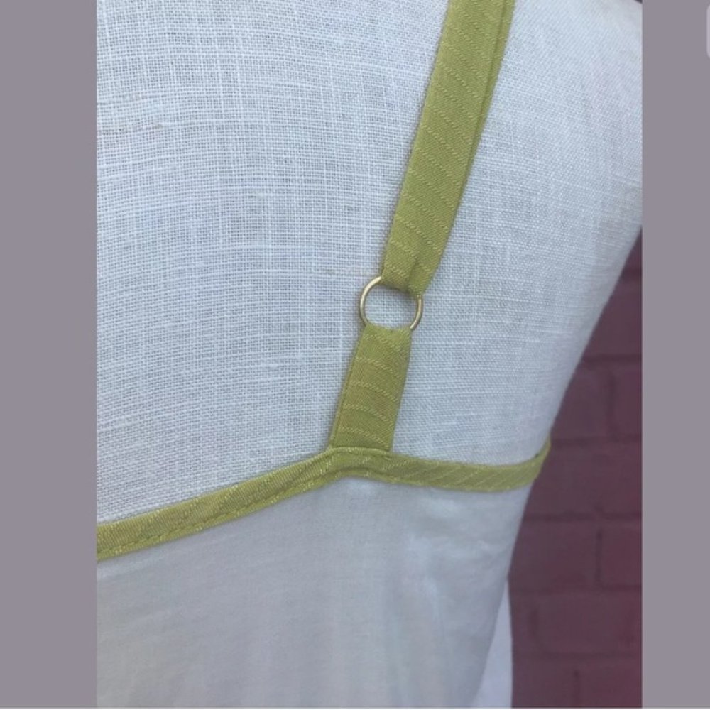 Anthropologie White Cotton Summer Dress - Picture 5 of 6